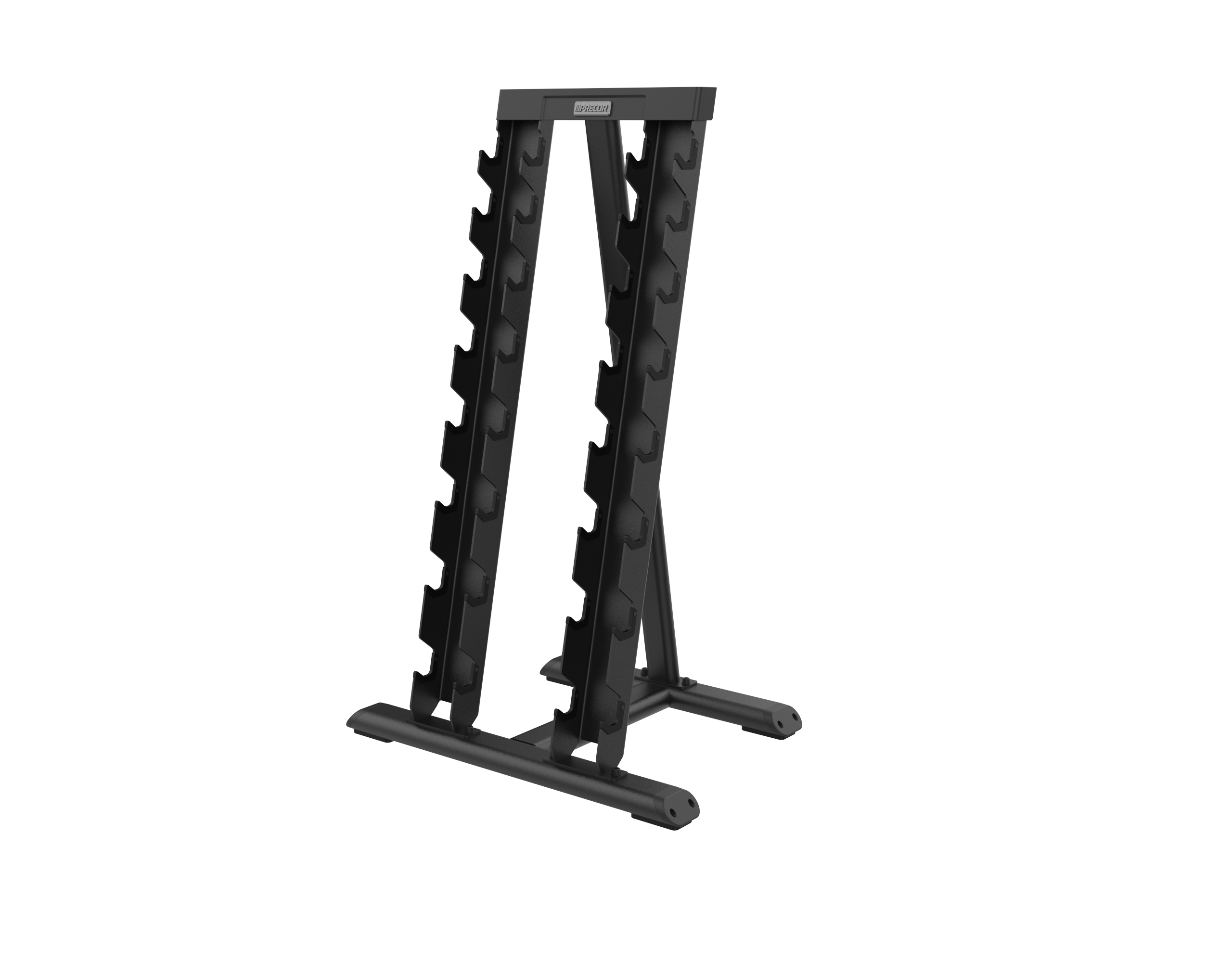 Precor Vitality Vertical Dumbbell Rack – 8 Pair